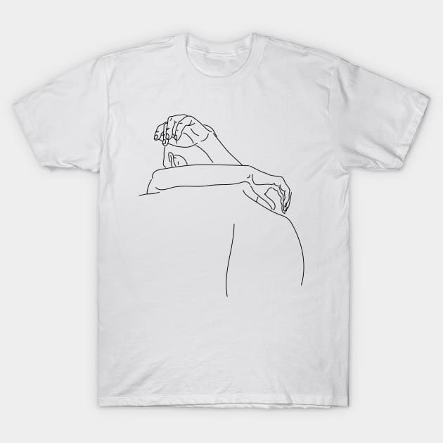 embrace of lovers T-Shirt by Olga Berlet